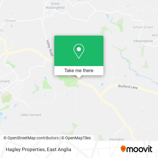 Hagley Properties map