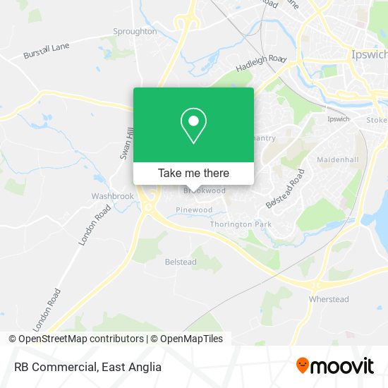 RB Commercial map