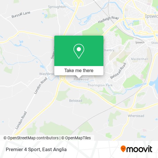 Premier 4 Sport map