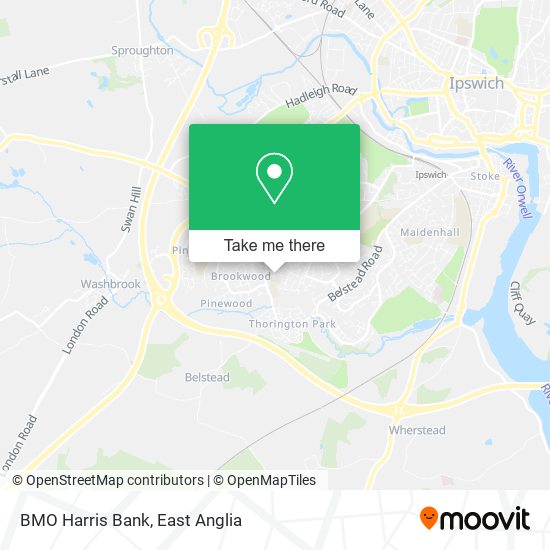 BMO Harris Bank map