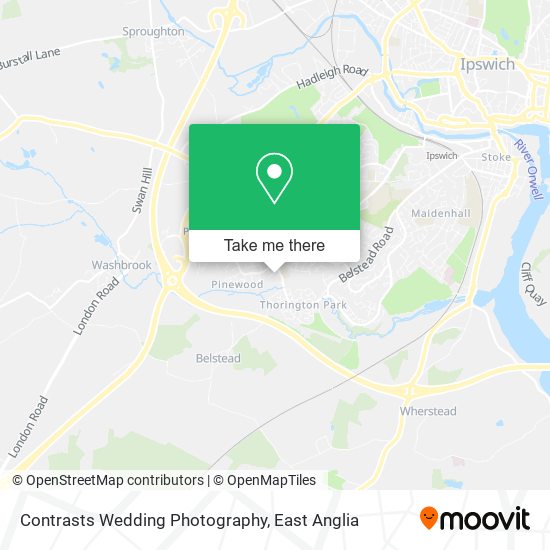 Contrasts Wedding Photography map