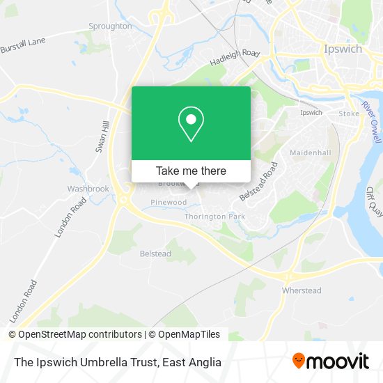 The Ipswich Umbrella Trust map