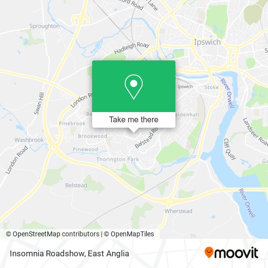 Insomnia Roadshow map