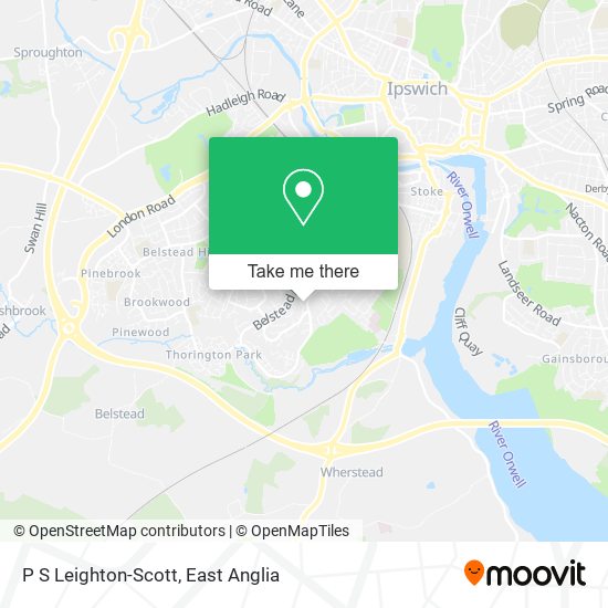 P S Leighton-Scott map