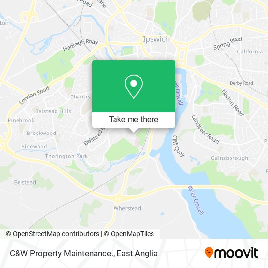 C&W Property Maintenance. map