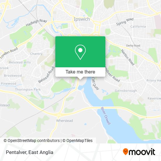 Pentalver map
