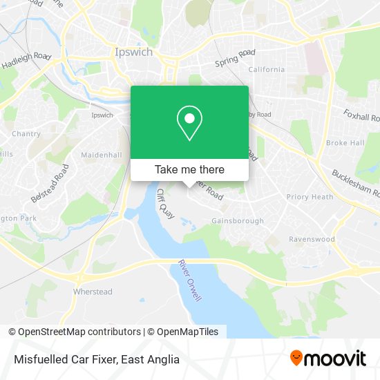 Misfuelled Car Fixer map