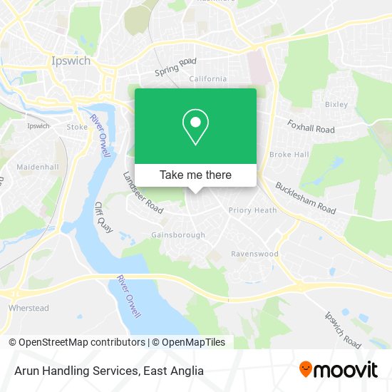 Arun Handling Services map