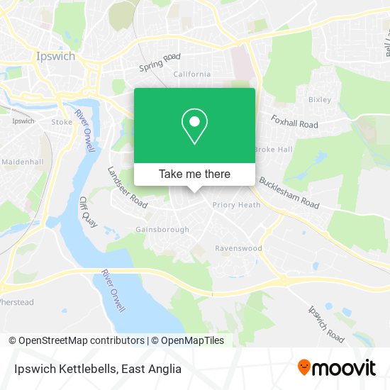 Ipswich Kettlebells map