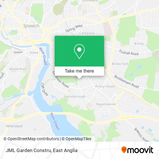 JML Garden Constru map