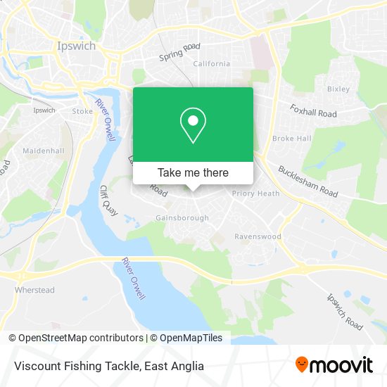 Viscount Fishing Tackle map