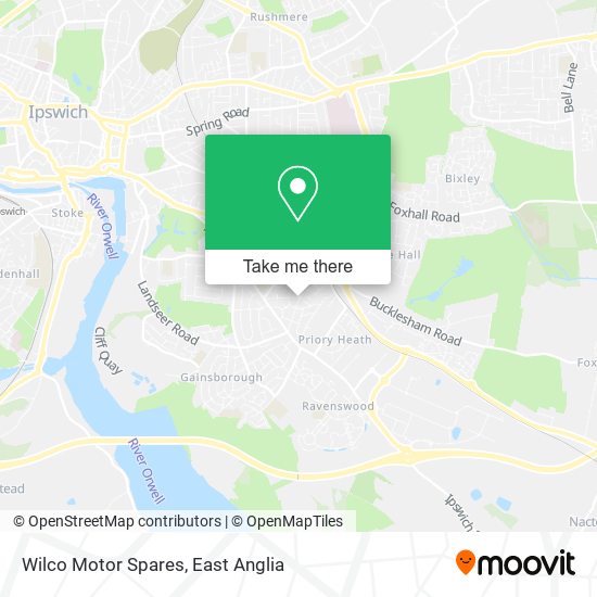 Wilco Motor Spares map