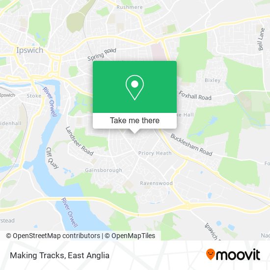 Making Tracks map