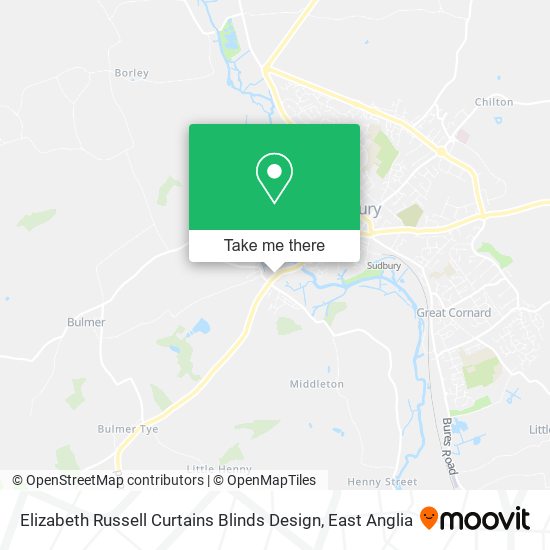 Elizabeth Russell Curtains Blinds Design map