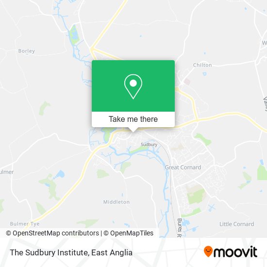 The Sudbury Institute map