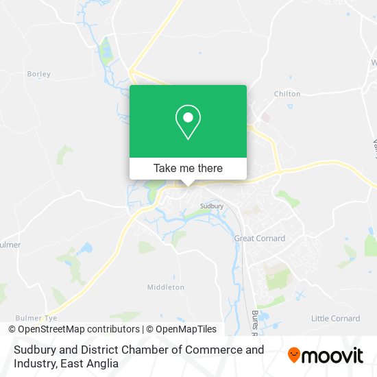 Sudbury and District Chamber of Commerce and Industry map