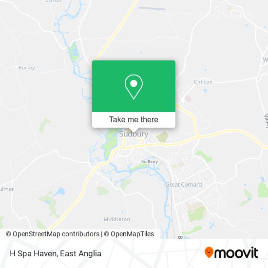H Spa Haven map