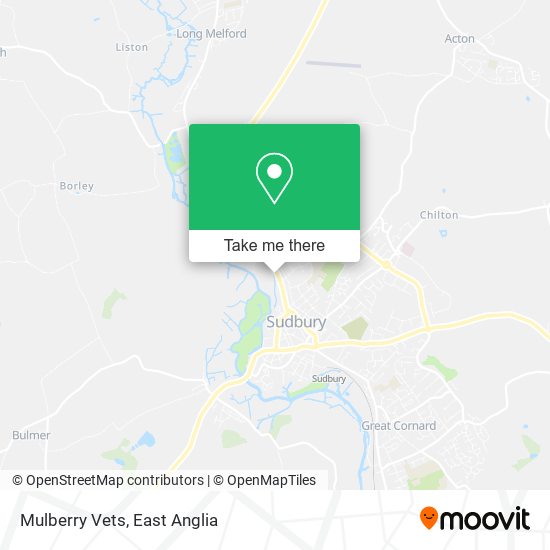 Mulberry Vets map
