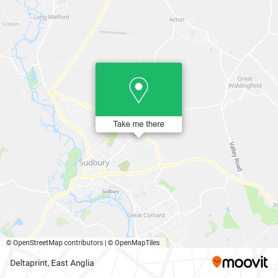 Deltaprint map
