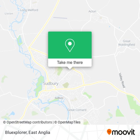 Bluexplorer map