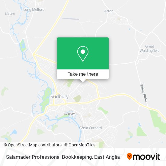 Salamader Professional Bookkeeping map