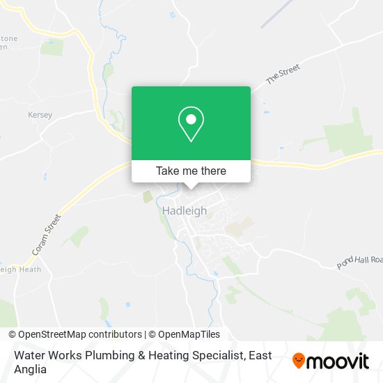 Water Works Plumbing & Heating Specialist map