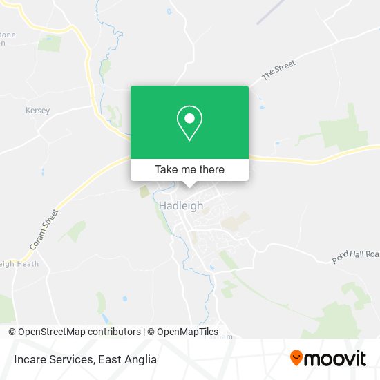 Incare Services map