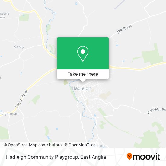 Hadleigh Community Playgroup map