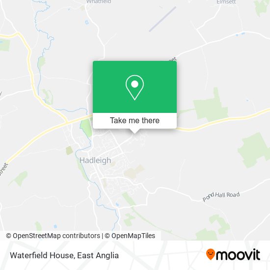 Waterfield House map