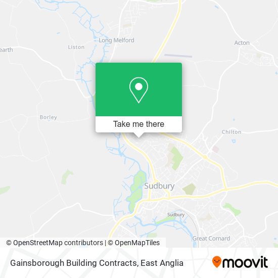 Gainsborough Building Contracts map