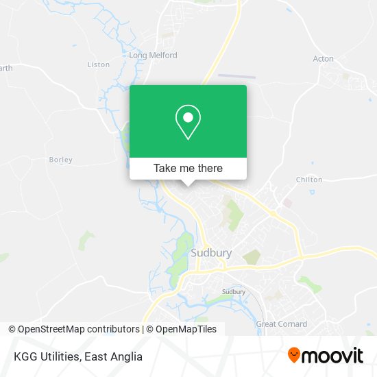 KGG Utilities map