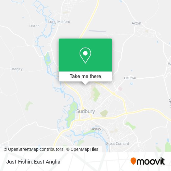 Just-Fishin map