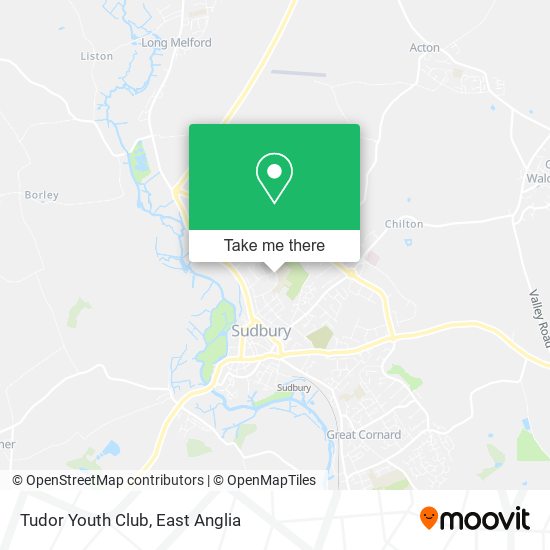 Tudor Youth Club map