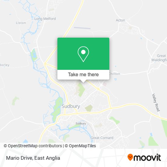 Mario Drive map