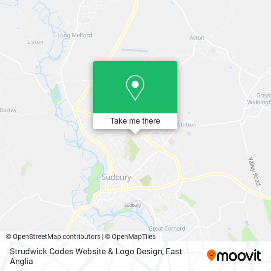 Strudwick Codes Website & Logo Design map