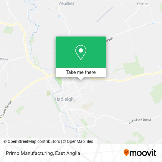 Primo Manufacturing map