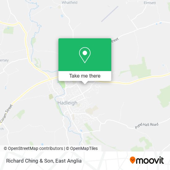 Richard Ching & Son map