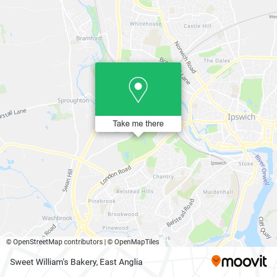 Sweet William's Bakery map