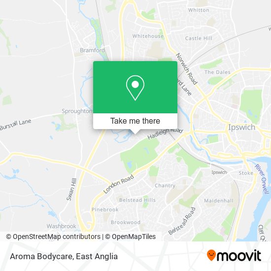 Aroma Bodycare map