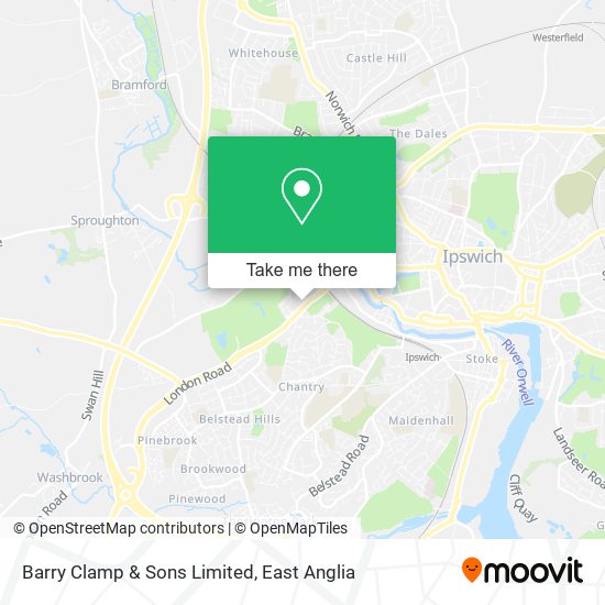 Barry Clamp & Sons Limited map