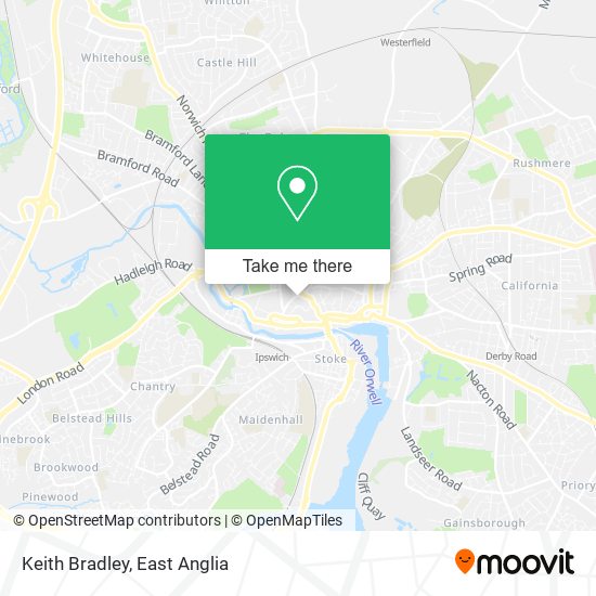 Keith Bradley map