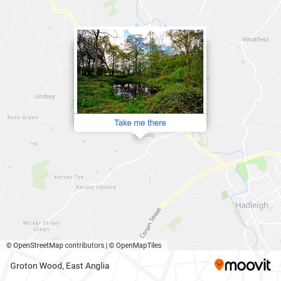 Groton Wood map