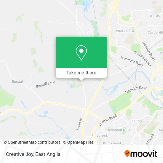 Creative Joy map
