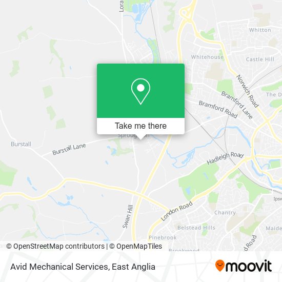 Avid Mechanical Services map