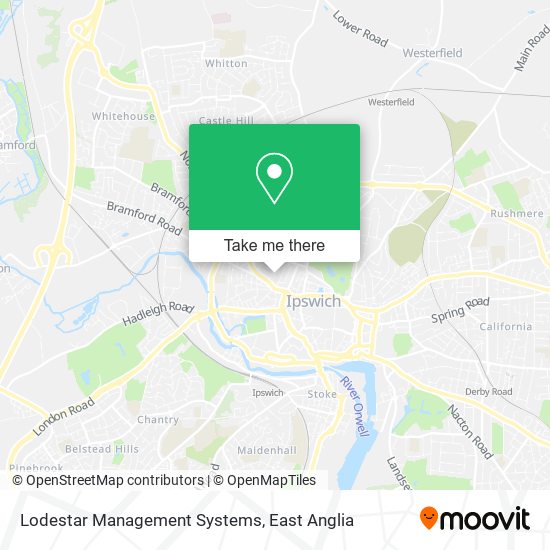 Lodestar Management Systems map