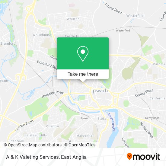 A & K Valeting Services map