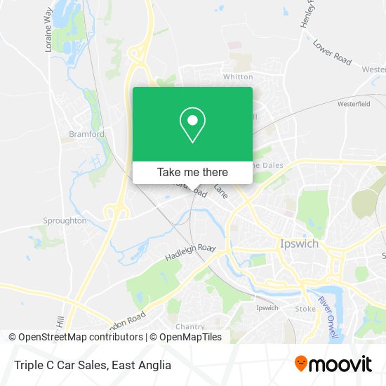 Triple C Car Sales map