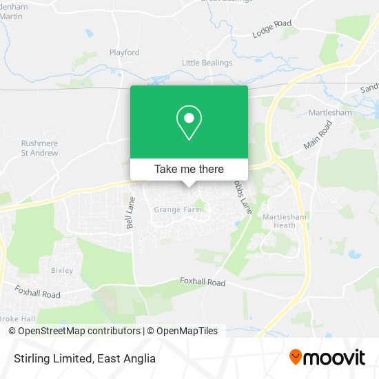 Stirling Limited map