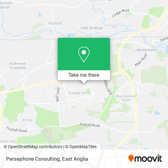 Persephone Consulting map