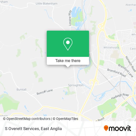 S Overett Services map